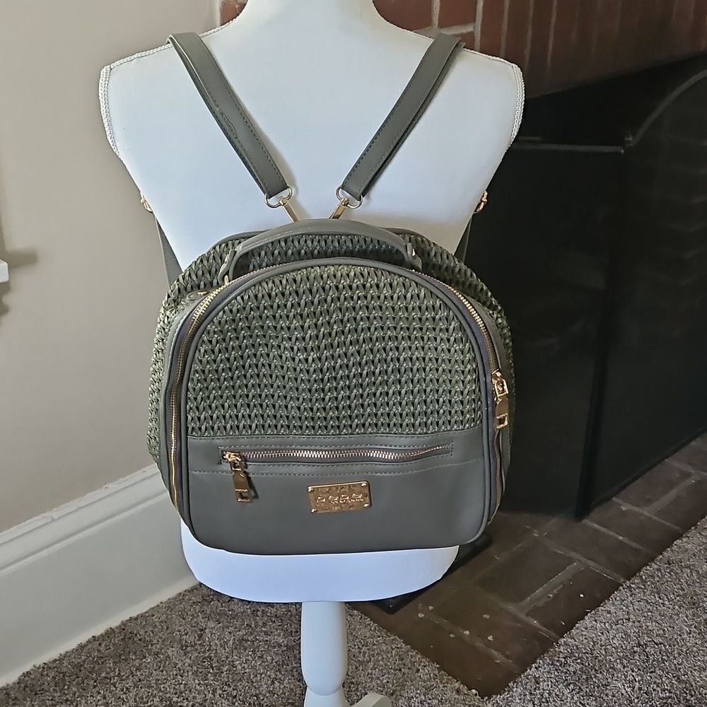 Bebe Vegan Leather Backpack - Picture 6 of 12